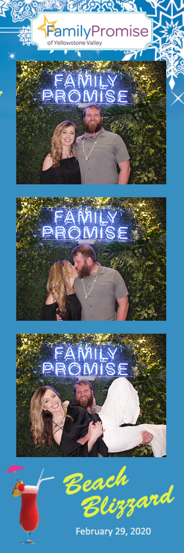 Beach Blizzard Party for a Promise- A Toast To 15 Years! | View more photos from the event at gallery.photoboothbillings.com/u/PhotoBoothBillings/Beach-Blizzard-Party-for-a-Promise-A-Toast-To-15-Years